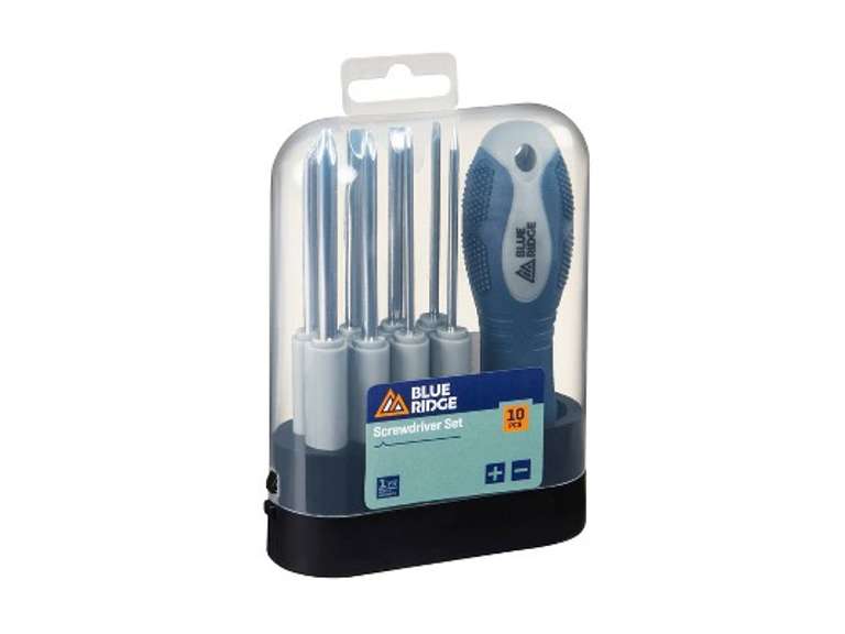 Blue Ridge Tools 10pc Screwdriver Set 10