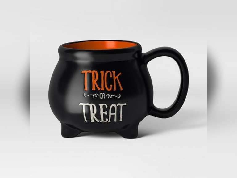 (6 pcs)15 fl oz Halloween Stoneware Figural Trick or Treat Cauldron Mug - Hyde & EEK! Boutique 30