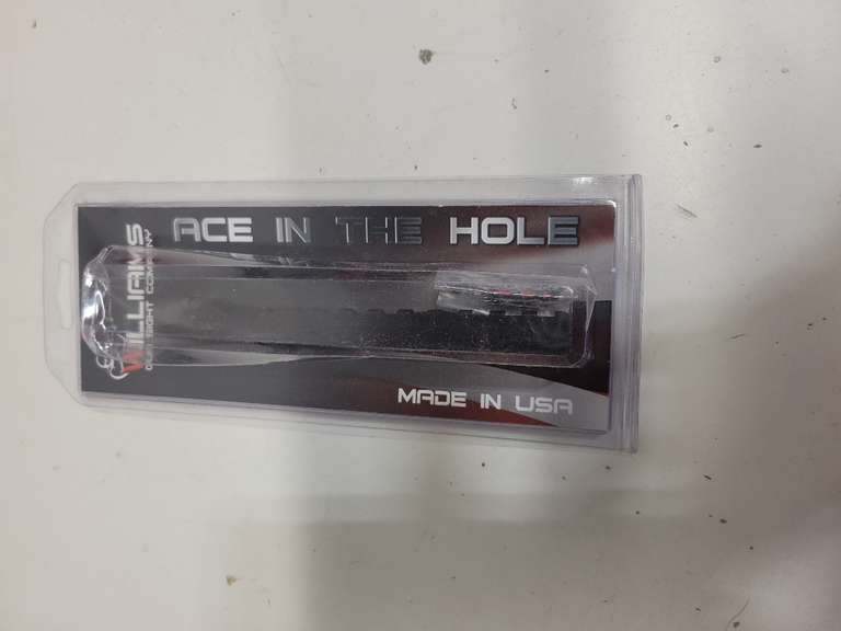 Williams Ace in The Hole Base Set with Fiber Optic Front Sight (70974), Black 60