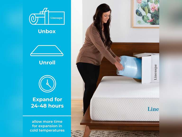 Linenspa 2 Inch Memory Foam Mattress Topper, Gel Infused Twin Mattress Topper, CertiPUR-US Certified Twin 2 inch Topper 41