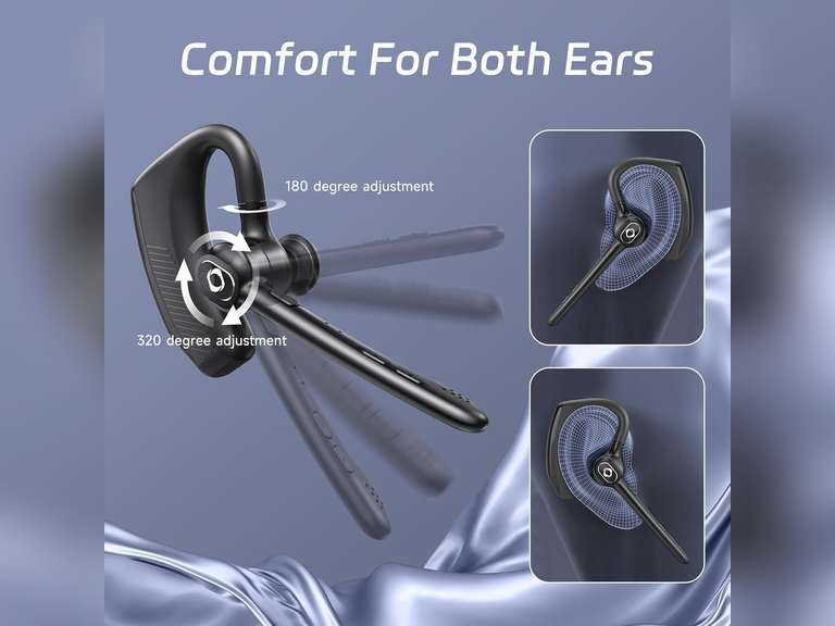 Blue Tiger Ultimate 2-in-1 Convertible Wireless Bluetooth Headset - Raney's Truck Parts