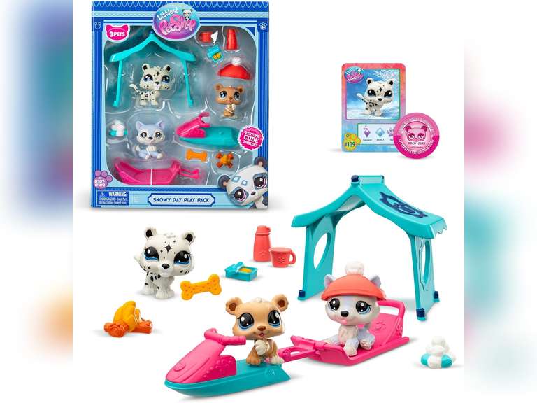 Littlest Pet Shop - Snowy Day Play Pack