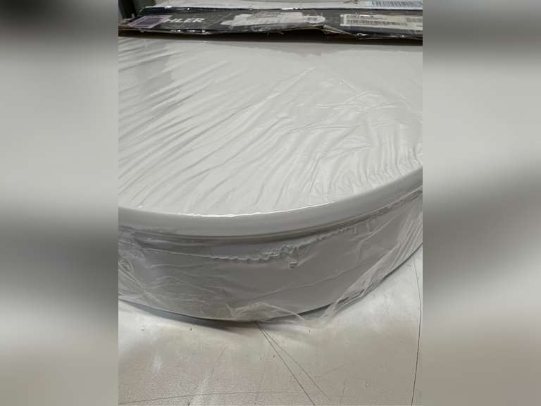 KOHLER Hyten Plastic White Round Soft Close Toilet Seat 50