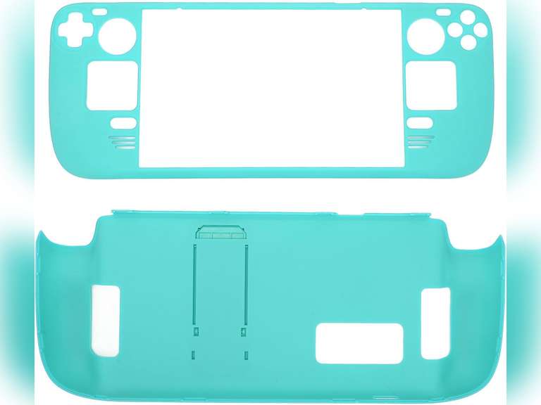 Kickstand Case for Steam Deck, Full Protective Case for Steam Deck, Fingerprint Proof Protector Case with Stand for Steam Deck (Blue) 19