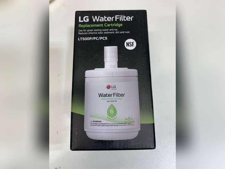 LG LT500P - 6 Month / 500 Gallon Capacity Replacement Refrigerator Water Filter (NSF42 ADQ72910911 , White 55