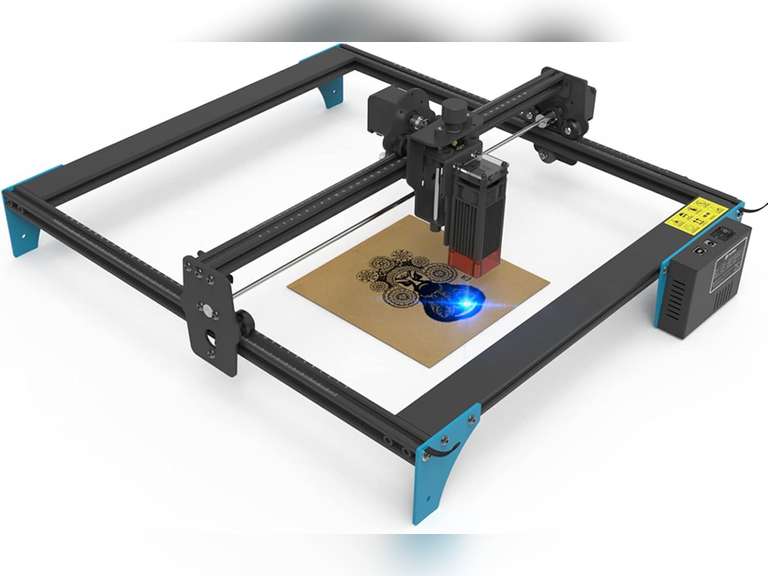 LC400 PRO 35W Engraver DIY Engraving Machine Fixed-Focus Cutter with 400x400mm Engraving Area Precision 0.01mm Engraving for Metal Ceramics Wood Bamboo Paper Plastic Leather 194