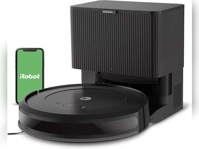 iRobot Roomba Vacuum 2 Essential Robot with AutoEmpty Dock, 3 Suction Levels, Latest Floor Tracking Sensors, and Compact Design (Black) 250