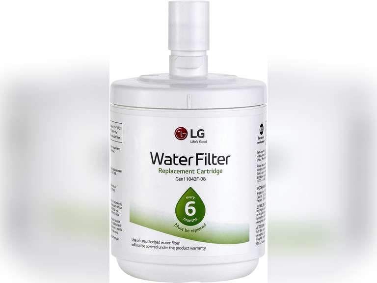 LG LT500P - 6 Month / 500 Gallon Capacity Replacement Refrigerator Water Filter (NSF42 ADQ72910911 , White 55
