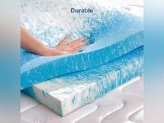 2 Inch Gel Memory Foam Mattress Topper, Queen Size Cooling Bed Topper for Back Pain & Pressure Relief 49