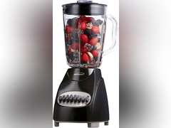 Brentwood JB-920B 12-Speed + Pulse Blender with Glass Jar, White 36