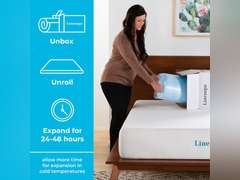 Linenspa 2 Inch Memory Foam Mattress Topper, Gel Infused Twin Mattress Topper, CertiPUR-US Certified Twin 2 inch Topper 41