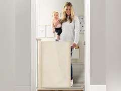 Momcozy Retractable Baby Gate, 33" Tall, Extends up to 55" Wide, Child Safety Baby Gates for Stairs, Doorways, Hallways, Indoor, Outdoor 41