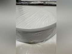 KOHLER Hyten Plastic White Round Soft Close Toilet Seat 50