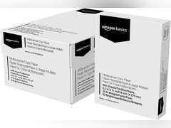 Amazon Basics Multipurpose Copy Printer Paper, 8.5" x 11", 20 lb, 8 Reams, 4000 Sheets, 92 Bright, White 44