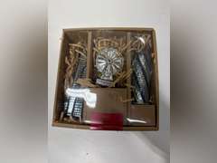 M&S 3ct Modern London Glass Christmas Tree Ornament Set 15