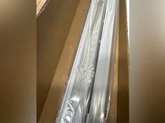 LazBlinds No Tools No Drill 1" Vinyl Mini Blinds, Cordless Blinds for Windows, Light Filtering Horizontal Window Blinds & Shades, 20" W x 48" H, Grey 30