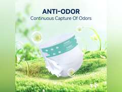 Adult Diapers with Maximum Absorbency, Unisex Disposable Incontinence Underwear with Tabs, Odor Control, Medium, 33.8'~46.8', 60 Count 60
