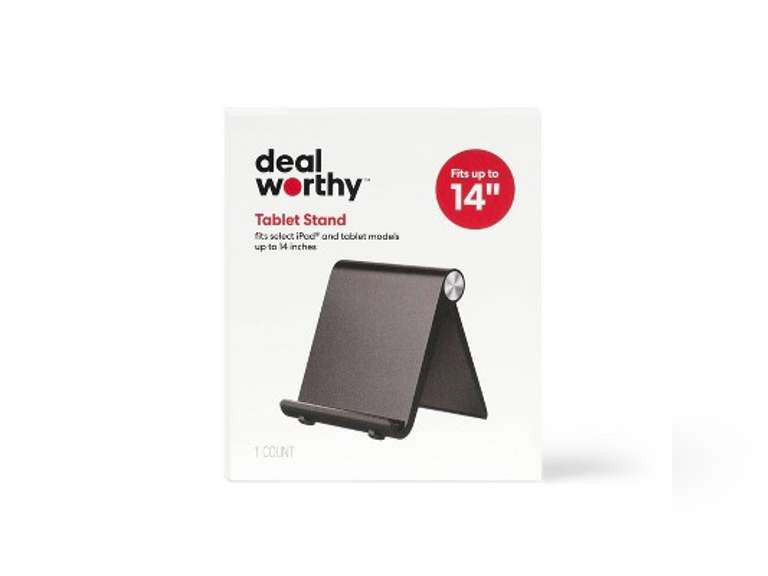 Adjustable Stand for iPads, Tablets & Phones - dealworthy Black 6