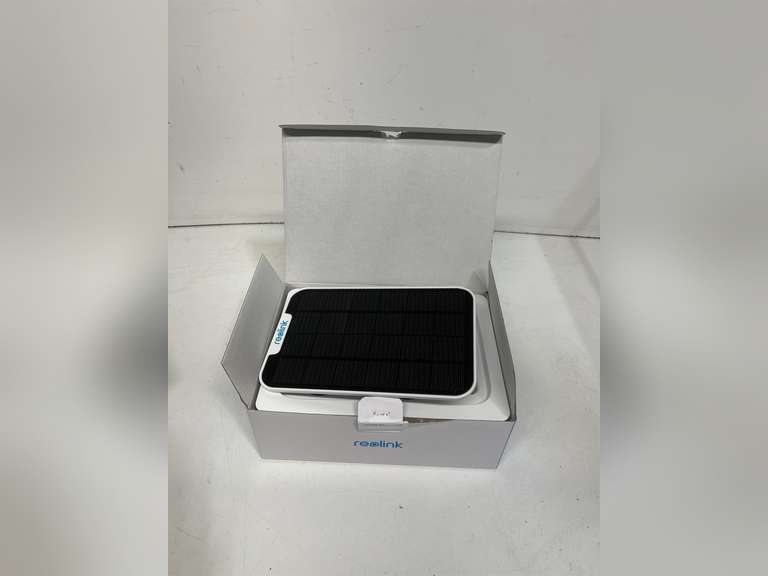 REOLINK 6W Solar Panel White, Non-Stop Solar Power Supply for All Wireless Battery Camera, Trackmix/Argus PT/Go PT Ultra, Waterproof, Adjustable Mount, 4 Meters Cable(Only Use for Battery Cameras) (Max Power:3.2W) 40