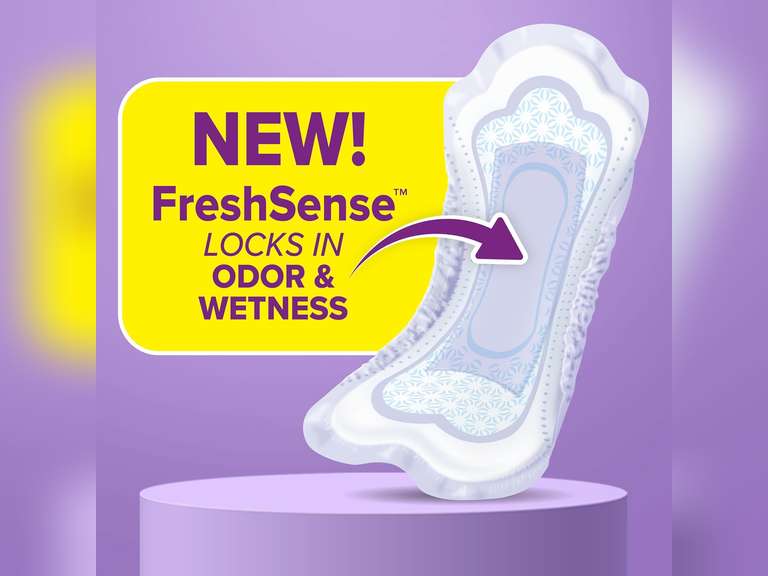 Poise Incontinence Pads & Postpartum Incontinence Pads, 5 Drop Maximum Absorbency, Long Length, 64 Count, Packaging May Vary 22