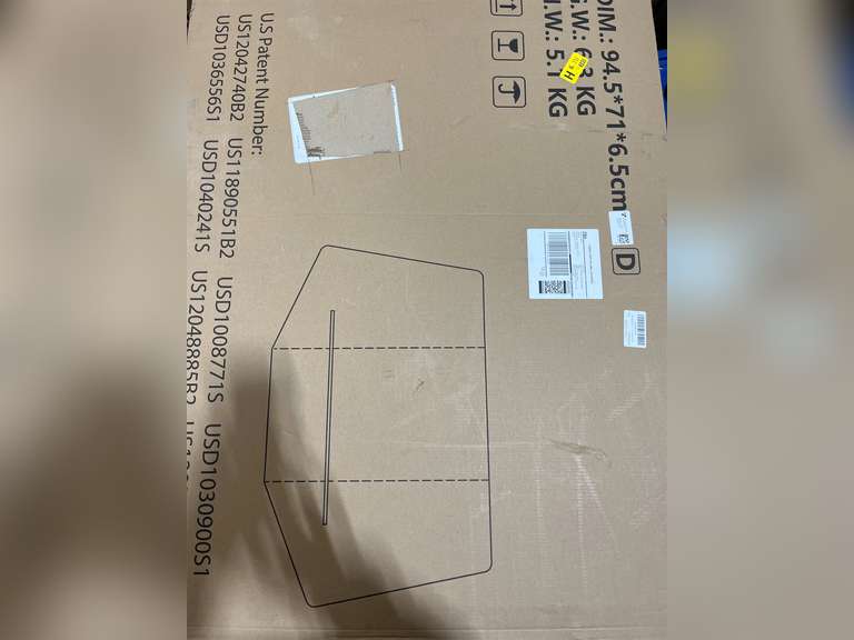 2-in-1 Tilting & Rotating Puzzle Board, Portable Puzzle Table with 4 Drawers Cover,34.25" x 25.2" for 1500 Pieces 80