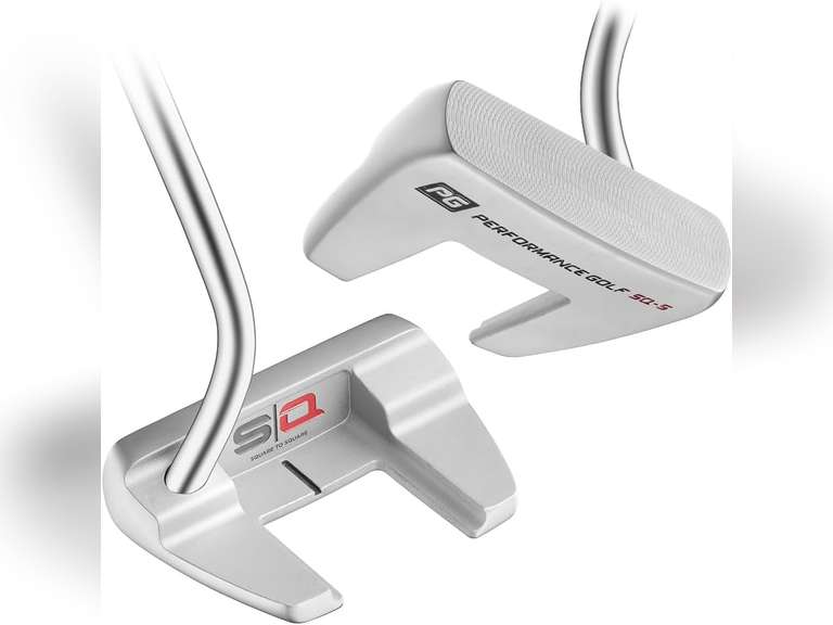 SQ Putter I Square-to-Square Technology I Make More Putts with A Straighter Stroke I Designed by Club Innovation Expert I 4 Face Stability Features 189