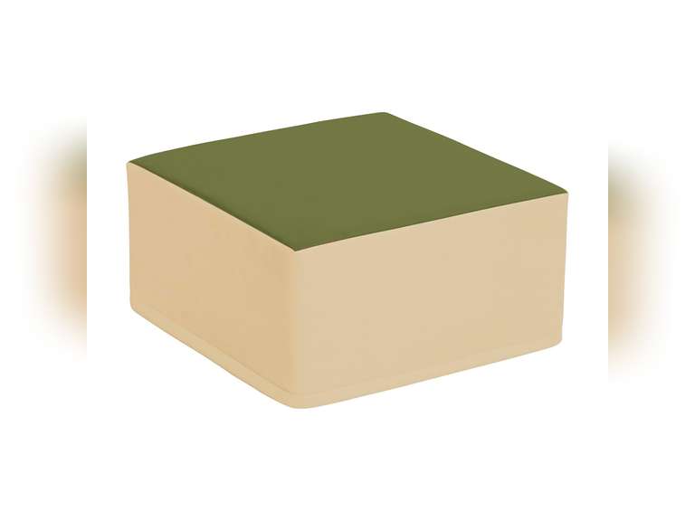 ECR4Kids SoftZone Junior Pedestal, Beginner Playset, Earthtone (green color) 50