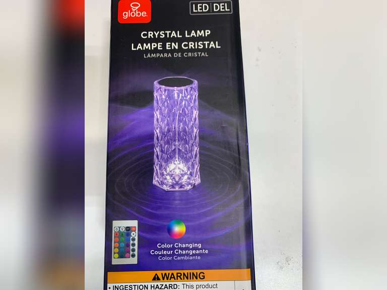 Globe Electric Crystal Lamp 1 pack 10