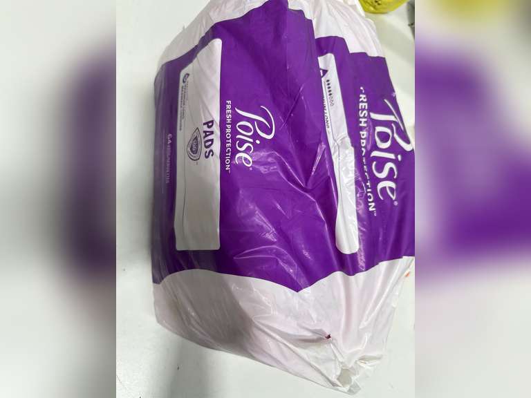 Poise Incontinence Pads & Postpartum Incontinence Pads, 5 Drop Maximum Absorbency, Long Length, 64 Count, Packaging May Vary 22