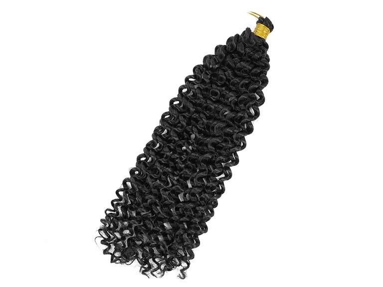 Water Wave Bulk Curly Crochet Hair Extensions Ombre Synthetic Braiding Hair Bulk Bohemian Hair For Crochet Braids 1 22 Inch 1Pcs/Lot 26
