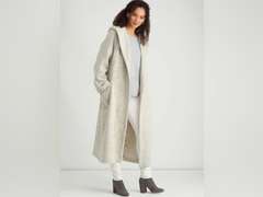 New Look Misses' Coat with Hood Sewing Pattern Packet, Design Code S9129, Sizes XS-S-M-L-XL, Multicolor 9