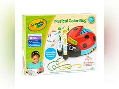 Crayola Musical Bug Drawing and Coloring Kit: Art & Craft Activity for 2 Years & Up, Includes Paper & Markers 20