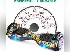 CBD Scooter with Corlorful LED Lights,6.5" Wheels, Dual 300W Motor Scooter for Kids Girls Boys Adults, All Ages 170