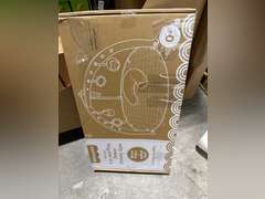 Fisher-Price Wood Baby Playmat Lay & Play Deluxe Activity Gym with Wooden Frame & Tummy Time Sensory Toys for Newborns 0+ Months (packing damage) 90