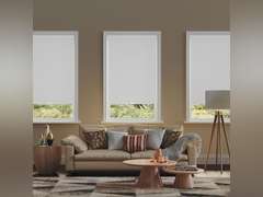 (Different model) Blackout Roller Shades for Windows - 49" W x 72" L - White, Over 2,000 Custom Sizes, Cordless, Dual Layer Fabric for Advanced Light Blockage, Thermal Insulated Privacy Blinds 38