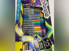 Sharpie 35pk Permanent Markers Fine Point and Ultra-Fine Point Multicolored Gift Pack 30