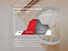 CUCKOO CR-0375F | 3-Cup (Uncooked) Micom Rice Cooker | 10 Menu Options: Oatmeal, Brown Rice & More, Touch-Screen, Nonstick Inner Pot | White 70