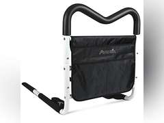 Avantia M-Safe Height Adjustable Bed Safety Rail with Unique M-Shape for Multiple Gripping Positions, Compact Design Ideal for Travel, Easy Assembly 59