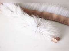 Fur Trim Fabric Strip for DIY Collar Beard Craft Hollowen Cosplay ...