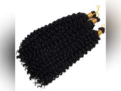 Water Wave Bulk Curly Crochet Hair Extensions Ombre Synthetic Braiding Hair Bulk Bohemian Hair For Crochet Braids 1 22 Inch 1Pcs/Lot 26