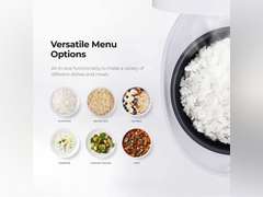 CUCKOO CR-0375F | 3-Cup (Uncooked) Micom Rice Cooker | 10 Menu Options: Oatmeal, Brown Rice & More, Touch-Screen, Nonstick Inner Pot | White 70