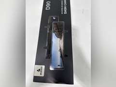 NexiGo D90 True 4K Mirror Dash Cam with Dual Sony_Sensors, 12 Inch IPS Full Touch Split Screen, Super Night Vision, G-Sensor & Emergency Recor 250