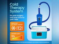 Cold Therapy Machine Cryotherapy Freeze Kit System for Post-Surgery Care, ACL, MCL, Swelling, Sprains, and Other Injuries - Wearable, Adjustable Knee Pad Cooler Pump with Digital Timer 189