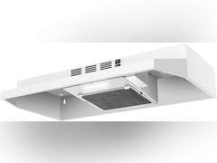 SIMILAR model,SNDOAS 30 inch Under Cabinet Range Hood, Ducted/Ductless Convertible Kitchen Hood, Stainless Steel Vent Hood with LED Light,Under Cabinet Hood with 2 Speed Exhaust Fan,White 73