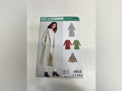 New Look Misses' Coat with Hood Sewing Pattern Packet, Design Code S9129, Sizes XS-S-M-L-XL, Multicolor 9