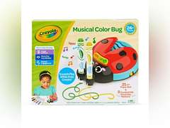 Crayola Musical Bug Drawing and Coloring Kit: Art & Craft Activity for 2 Years & Up, Includes Paper & Markers 20