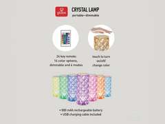 Globe Electric Crystal Lamp 1 pack 10
