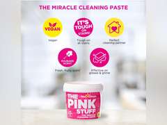 Stardrops - The Pink Stuff - The Miracle Cleaning Paste, Multi-Purpose Spray, Bathroom Foam Spray, Window & Glass Cleaner, and Cream Cleaner Bundle 29