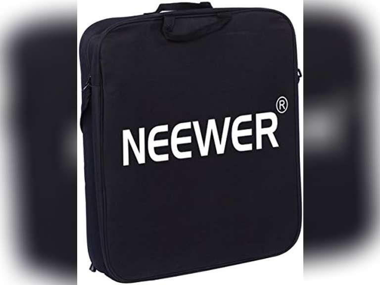 Neewer 18-Inch Ring Light, 55W Dimmable 5500K Light with 240 LEDs Color Filter, Soft Tube and Carrying Bag for YouTube, TikTok, Selfies and Photography, Compatible with Camera and Smartphones 82