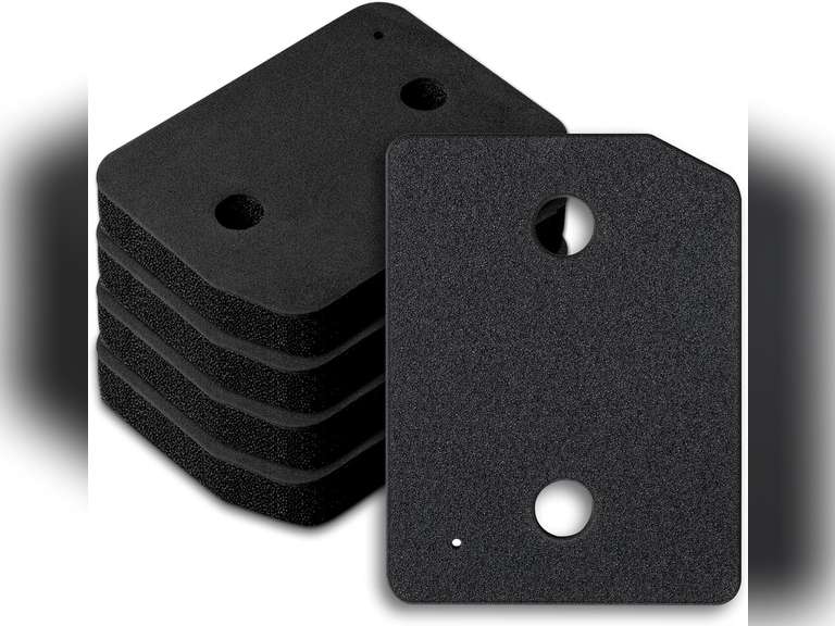 JASCODE Plinth Filter Replacement for Miele T1 Dryer - 9164761 Heat Pump Tumble Dryer, Toe-Kick Lint Foam Filter Replacement for Miele T1 Dryer 1 Pack by JASCODE 50